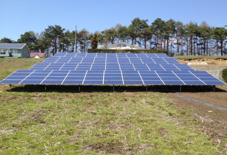 KJC_長野県_低圧50KW　傾斜地架台3